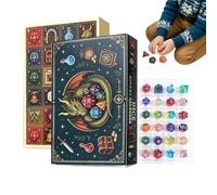 Christmas Countdown 2026-24 Days Advent Dragon Dice, Party Supplies