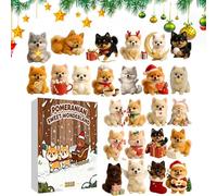 Christmas Countdown, 2d Flat Acrylic Ornament, Holiday Decoration for Men Boys Girls, Countdown Calendar With Festive Design, Party Decoration Tool, Family Friends Accessory 10.24x7.09x1.18 Inches