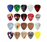 Christmas Countdown,Advent Guitar Picks,Pick Guitar Accessories Christmas Calendar | for Acoustic Electric Bass Ukulele Adults Kids Beginners Players Holiday Home School