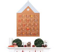 Christmas Countdown Bags - Christmas Snack Bags | 24 Days Ornament Storage | Wall-Mounted Christmâs Calendar | Hanging Christmâs Storage Hanging Bag for Holiday Seasonal Halloween Thanksgiving