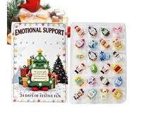 Christmas Countdown Calendar - 24 Day 3D Encouragement Desk Display