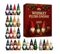 Christmas Countdown Calendar, 2D Flat Acrylic Gnome Pendant Of Application For 24 Days Holiday Countdown, Daily Family Activities, Home, Living Room, Bedroom, Apartment, School, Party