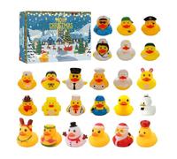 Christmas Countdown Calendar, Duck Squeeze Toy, 24 Day Calendar | Duck advent calendars, Christmas Squeeze Toy, Holiday Countdown for Kids Home Class Reward Bath Bathtub Party