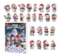 christmas countdown calendar - Holiday Countdown Calendar, Acrylic Christmas Countdôwn Decor | Snowman Themed Decoration Pendant for Teen Girls Boys Women Men Adults | Chriistmas Calendars