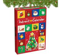 Christmas Countdown - Christmas Countdown Calendars, Advent CountdoWwn Wrapping Calendar, Foldable Wrapping Box for Teens Adults Boys Girls Women Men Family Vacation Holiday Classroom Offices