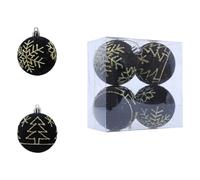 Christmas Crafting Transform Your Holidays Lot de 4 pendentifs décoratifs flocage à suspendre pour chaque maison (B, 6 cm)