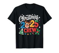 Christmas Crew Family Matching Santa Holiday Pajama Xmas T-Shirt
