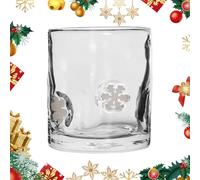 Christmas Cups | Tasse Café Verre avec Design Sapin de Noël | Tasse Verre Goblet Pour Boissons Voyage Bar Vacances Fête Café Amis - Cadeau Voyage Fêtes Amis