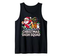 Christmas Dash Squad Running Runner Marathon Team 5k Costume Débardeur