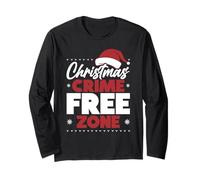 Christmas de la Police sans Crime de la Zone de Père Noël Manche Longue