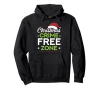 Christmas de la Police sans Crime de la Zone de Père Noël Sweat à Capuche