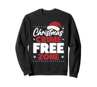 Christmas de la Police sans Crime de la Zone de Père Noël Sweatshirt