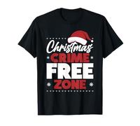 Christmas de la Police sans Crime de la Zone de Père Noël T-Shirt