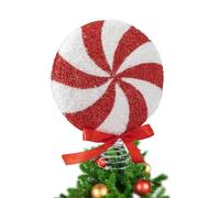 Christmas Decor Tree Topper for Home Farmhouse 60g | Christmas Decor Topper Candy Artificial Holiday Accent Party Display
