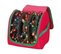 Christmas Decoration Storage, Oxford Christmas Storage, Holiday Light Organizer, Christmas Light Holder, Versatile Holiday Light Organizer with Multiple Compartments to Keep Your Lights Untangled