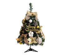 Christmas Decorations - Small Christmas Tree with Lights | 17 inch Small Decorative Tree for Home, Apartment, Bedroom, Living Room, Indoor/Outdoor, Offices and Festive Holiday Display