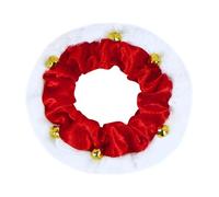 Christmas Dog Bandana - Charming Bell Accessory, Pet Cat Festive Neckwear, Adjustable Pet Bandana, Christmas Collar with Bells | Stretchable Christmaas Collar with Bell for Hiking, Training