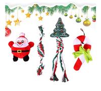 Christmas Dog Toys Set, Holiday Dog Chew Toys, Plush Santa Dog Toys, Festive Pet Toy Set, Christmas Puppy Toys, Kitten Holiday Toys, Soft Christmas Pet Toys, Interactive Dog Christmas Toys, Pet Holida