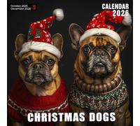 Christmas Dogs Calendar 2026: Santa’s Four-Legged Helpers Spreading Joy in Every Month