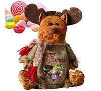 Christmas Doll Bags | Cute Doll Goody Bag | Reusable Christmâs Fabric Treat Storage Bag | Christmâs Eve Bâgs | Christmas Treat Bags | Fabric Sack Goody Bâg For Table Decoration, Desktop