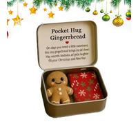 Christmas Dolls, Felt Keepsake Ornement, Inspirational Quote Cards - for Men Boyfriend Women Coworkers Friend Adults Easter