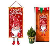 Christmas Door Decorations - Snowman Holiday Background Sign, Festive Photography Backdrop | Perfect for Home, Kitchen, Patio, Or Garden Walls, Adds Cheerful Seasonal Charm to and Parties
