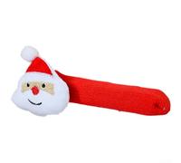 Christmas Door Knob Cover Cloth Santa for Decor With Bell 13x11x3cm Red | Soft fabric protects handles from scratches Multiple adorable motifs Easy to slip onto standard knobs No tools needed