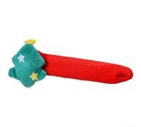 Christmas Door Knob Cover Cloth Santa for Decor With Bell 13x11x3cm Red | Soft fabric protects handles from scratches Multiple adorable motifs Easy to slip onto standard knobs No tools needed