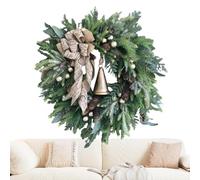 Christmas Door Wreath - Reusable Winter Decor for Front Door