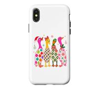 Christmas Ducks Holiday Animal Design Coque pour iPhone X/XS