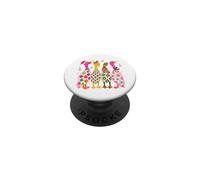 Christmas Ducks Holiday Animal Design PopSockets PopGrip Adhésif