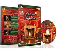 Christmas Dvd - Christmas Fireplace With Long Wood Fire With Burning Sounds And Christmas Music