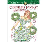 Christmas Fantasy Fashions Coloring Book