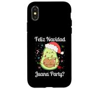 Christmas Feliz Navidad Juana Party Avocat Mexicain Noël Coque pour iPhone X/XS