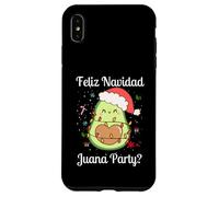 Christmas Feliz Navidad Juana Party Avocat Mexicain Noël Coque pour iPhone XS Max
