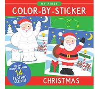 Christmas First Color by Sticker Book