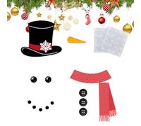 Christmas Fridge Decal - Holiday Door Sticker, Funny Home Decor With Easy Removable Backing, Weatherproof Material For Indoor & Outdoor Use, Party Decoration Supply Couples Photoshoot Background