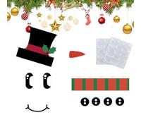 Christmas Fridge Decals - Funny Refrigerator Stickers for Holiday Home Decor | Peel and Stick Vinyl Artwork for Metal Door or Wall, Reusable Decoration for Party Birthday Couples Kitchen Car Bedroom