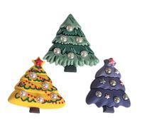 Christmas Fridge Magnets - Magnetic Refrigerator Decorations, Reusable Christmas Tree Stickers for Whiteboard & Office | Refrigerator Magnets for Kitchen, Winter Holiday & Home Décor