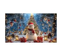 Christmas Garage Door Banner - 13x6ft Outdoor Holiday Decoration, Large Waterproof Christmas Wall Banner, Festive Party Display for Home House and Holiday Events, Multicolor