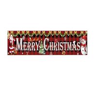 Christmas Garage Door Cover | Snowman Santa Party Decorations,Merry Christmas Decorations Party Backdrop - for Outdoor Garden Yard Patio Porch Winter Garage Front Door Home Farmhouse Photography