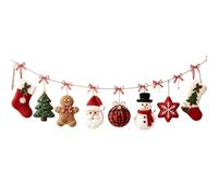 Christmas Garland for Mantel - Seasonal Ornament Warm Scene Prop