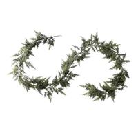 Christmas Garland, Realistic Green Pine Wreath, Artificial Holiday Decor with Needles and Flexible Branches, Decorative Winter Garland for Fireplace, Mantel, Door, Stair, Table, Porch, Home Decor