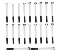 Christmas Garland Ties - 20-Pieces Adjustable Decorative Wreath Straps for Secure Holiday Decorations | Easy-to-Use Adjustable Design for Various Surfaces, Ideal for Stairs, Railings, Fences, 15x2 cm