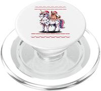 Christmas German Shepherd Unicorn Sunglasses GSD PopSockets PopGrip pour MagSafe