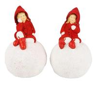 Christmas Gift 49089 Figurine de Noël 17 cm 2 assortiments différents aléatoires, Multicolore