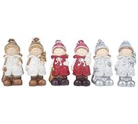 Christmas Gift 49098 Figurine de Noël 17 cm 2 assortiments différents aléatoires 3 couleurs, Multicolore