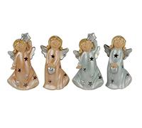 Christmas Gift 49104 Ange de Noël 16,5 cm 2 assortiments différents aléatoires 2 couleurs, Multicolore