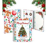 Christmas Gift Card Book, Creative Christmas DIY Gift Card Book | Turn Gift Cards, Cash into a Personalized Christmas Gift Presentation for Party, Family Gatherings, Festive Celebration