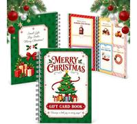 Christmas Gift Card Book, Creative Christmas DIY Gift Card Book | Turn Gift Cards, Cash into a Personalized Christmas Gift Presentation for Party, Family Gatherings, Festive Celebration
